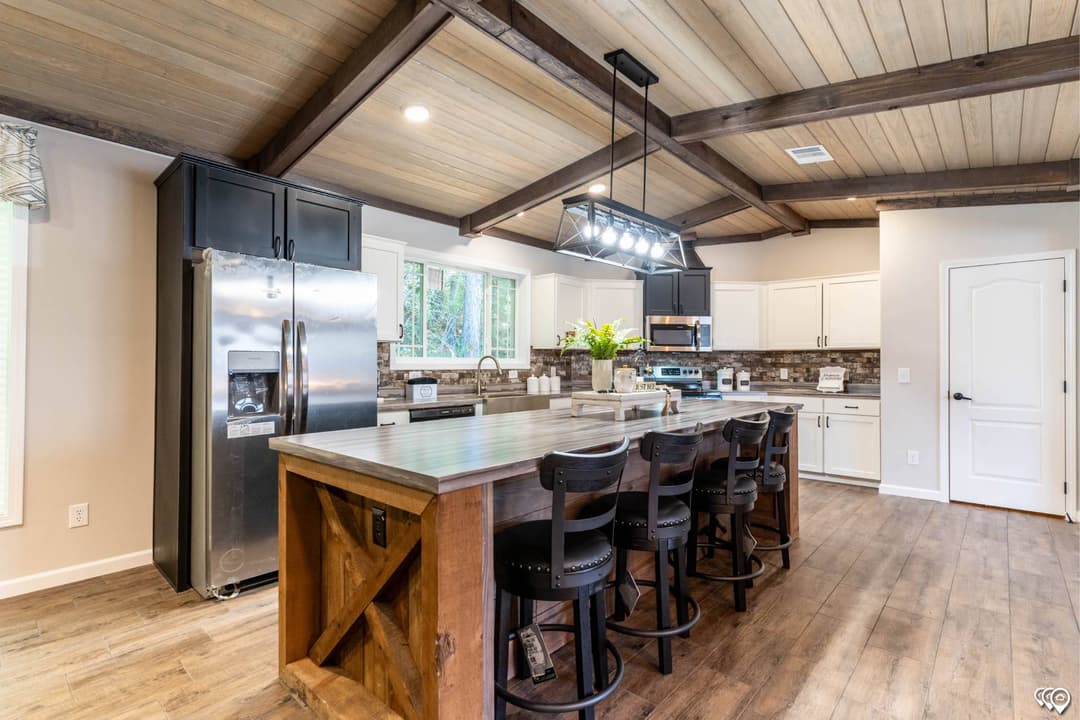 The oasis kitchen home features