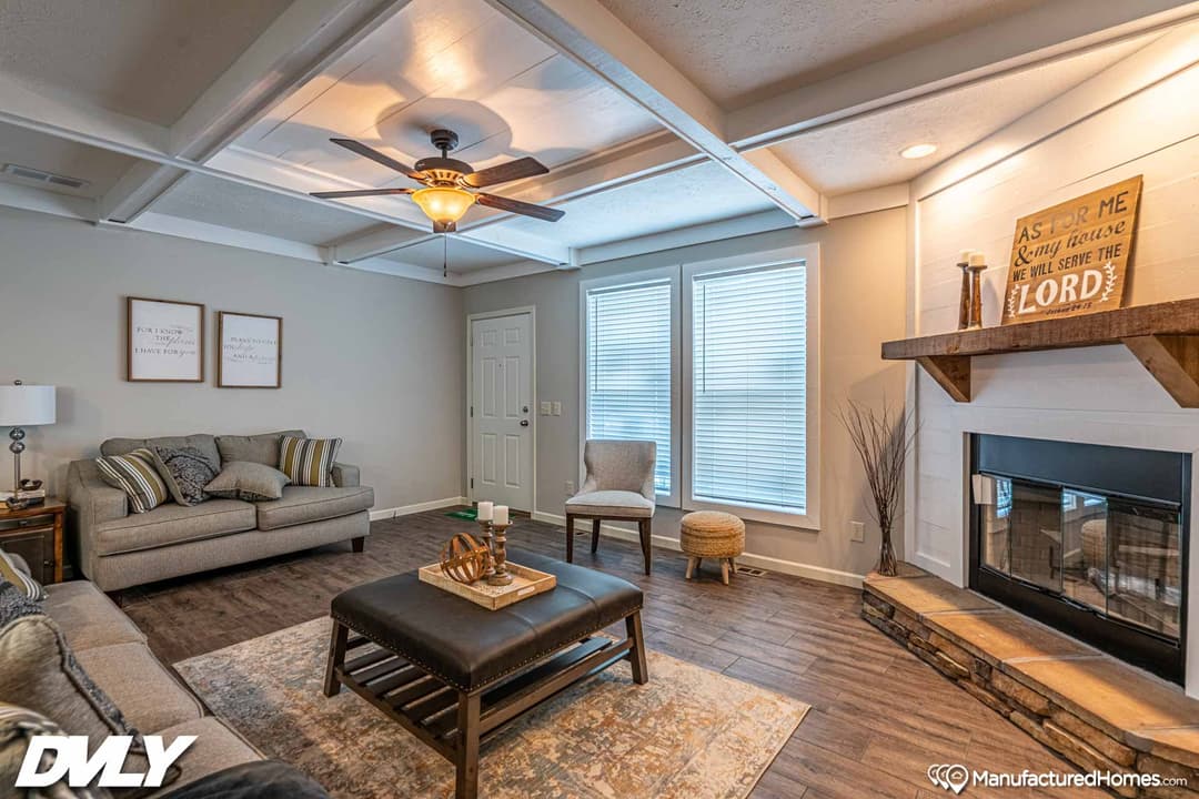 Orchard house interior home features
