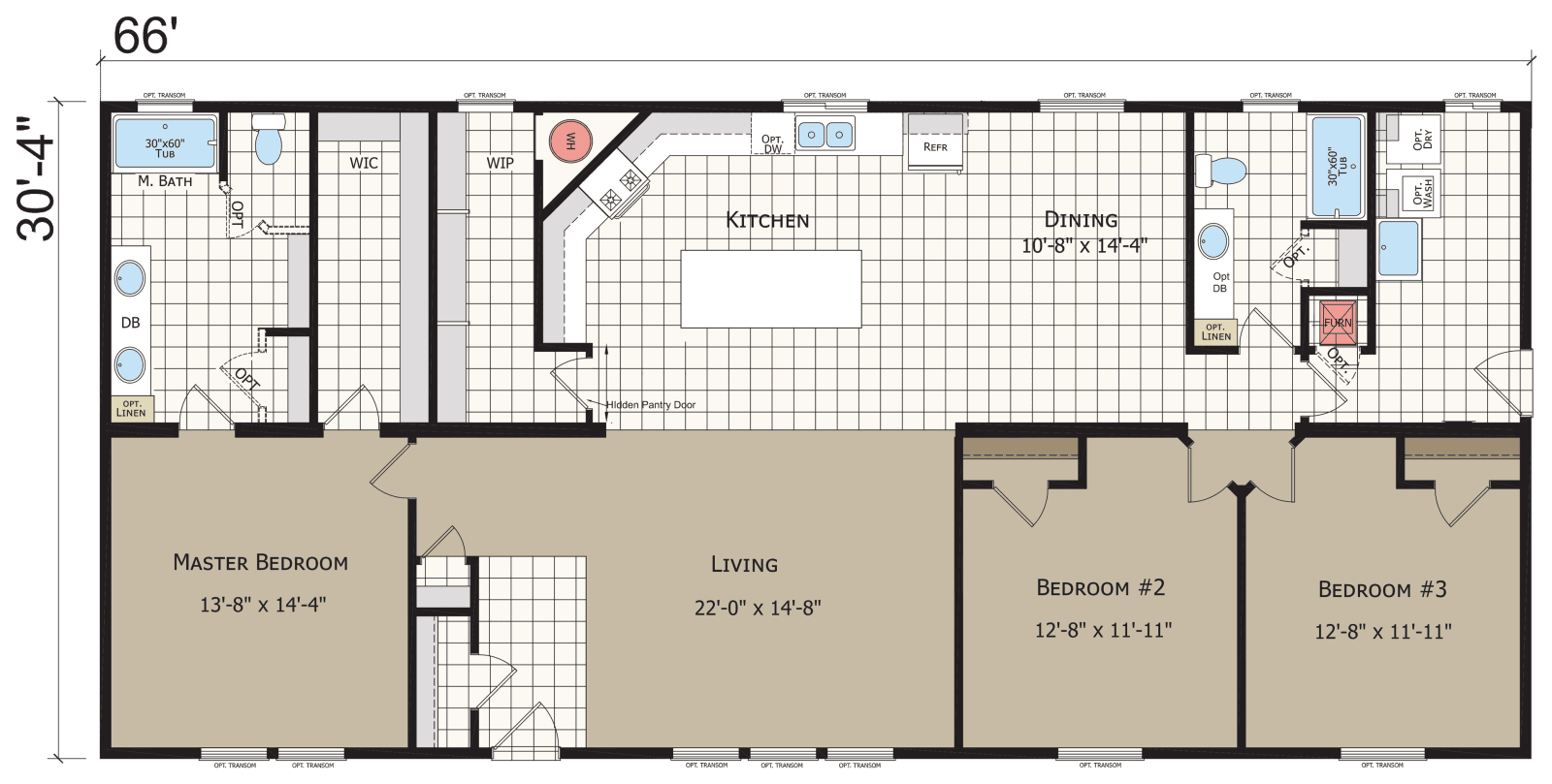 Hidden valley hv6663m floor plan home features