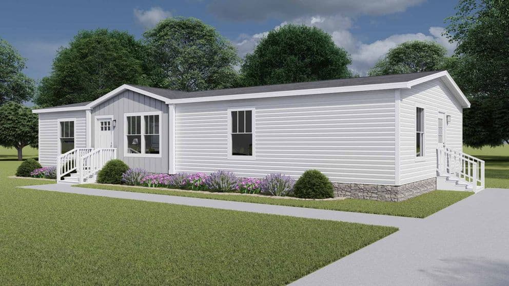 Let it be elevation and exterior home features