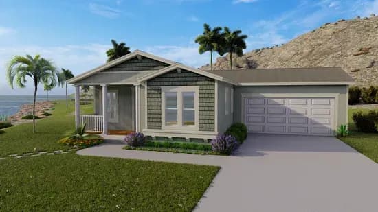 Coronado 2458f elevation and exterior home features