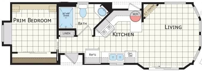 Glenview floor plan home features