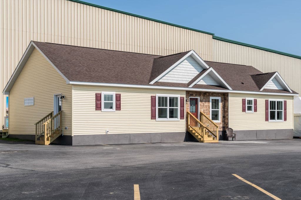 Ultra ranch 2p2403-x ev elevation and exterior home features