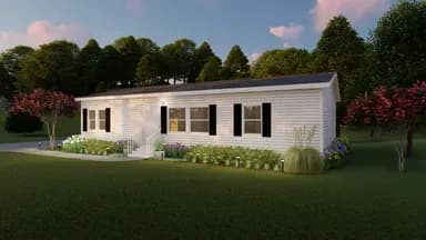 The southern farmhouse elevation and exterior home features