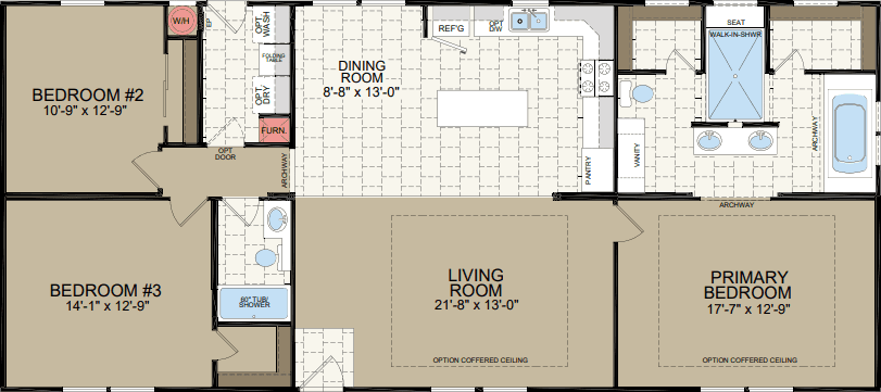 Bellamy floor plan home features