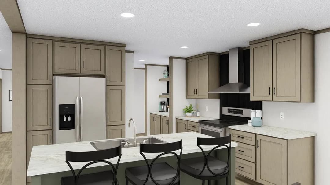 Cook kitchen home features