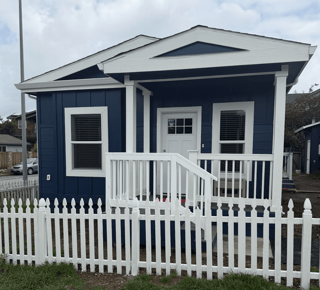 The danville exterior home features