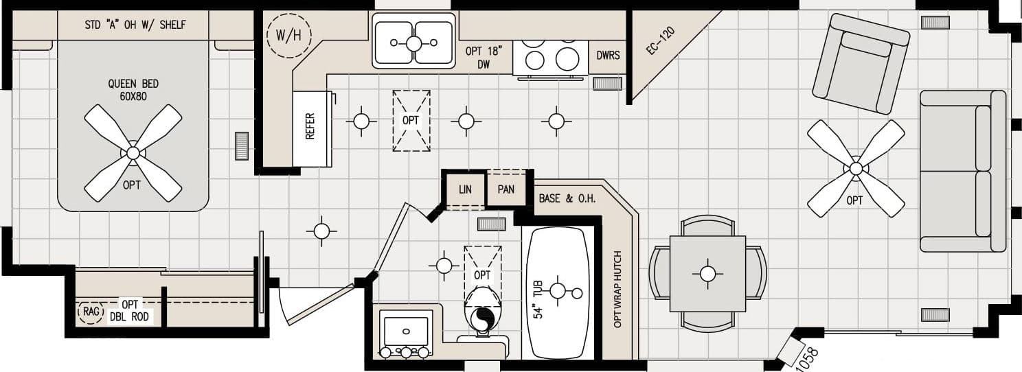 Sedona sn11351b floor plan home features