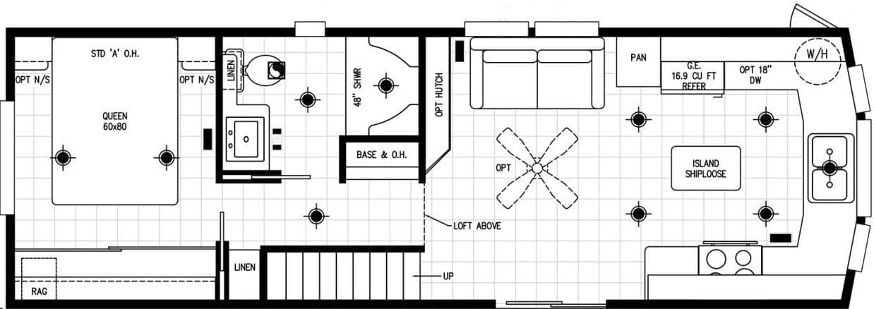 Alpine-120al11351q hero and floor plan home features