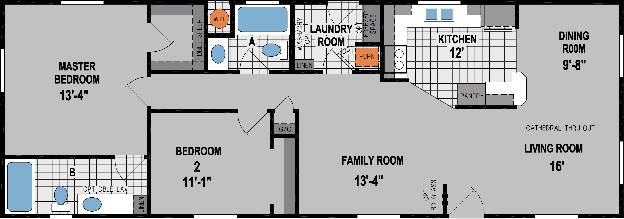 Amber cove 4616ctc hero and floor plan cropped home features