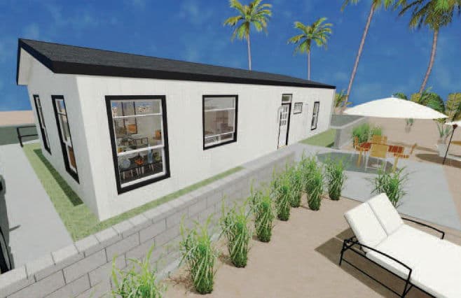 Coronado 24523l elevation and exterior home features