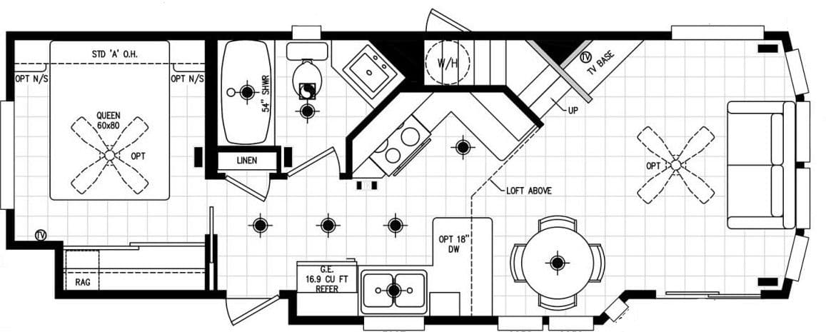 Alpine-120al11351o hero and floor plan home features