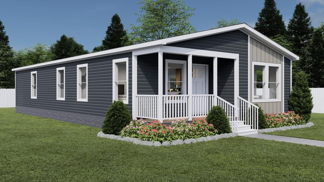 Stayin alive elevation and exterior home features
