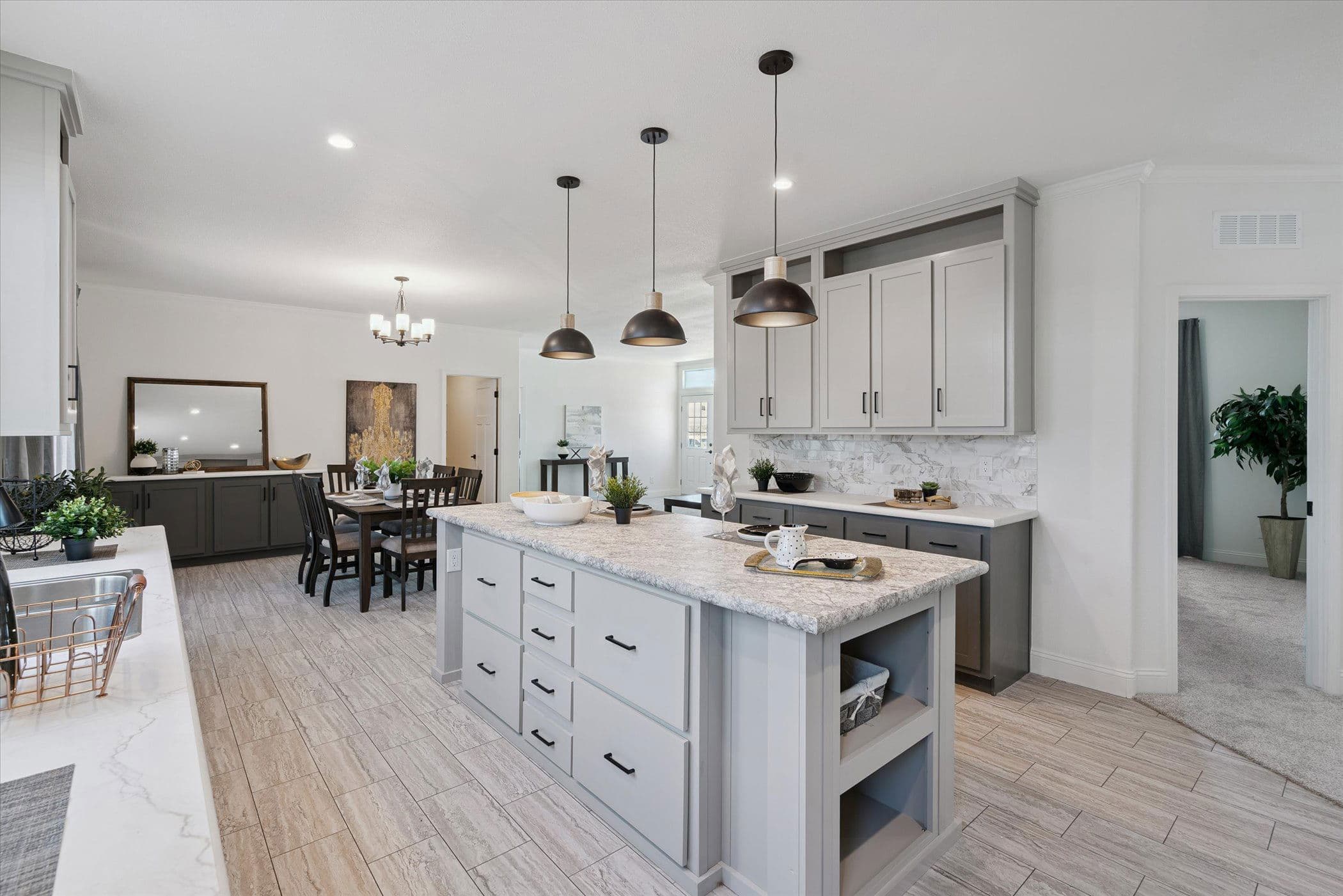 Magnolia  kitchen home features