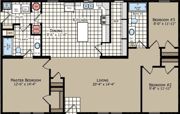 Hidden creek estates floor plan home features