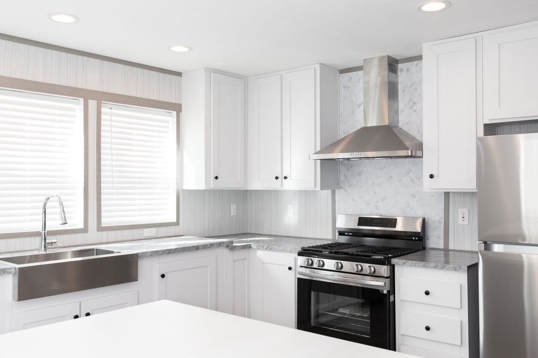 The social 76 kitchen home features