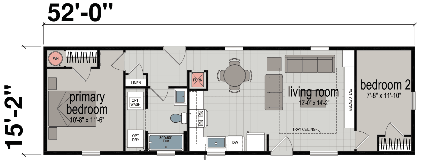 Endeavor max floor plan home features