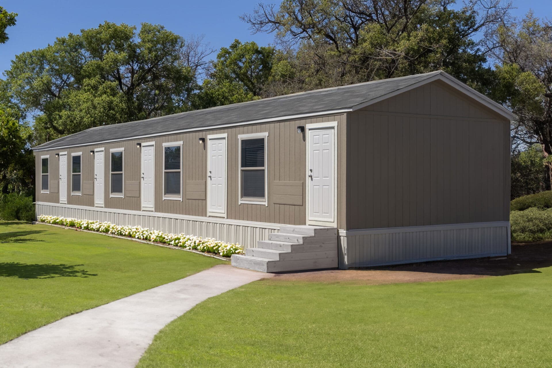 Workforce housing hero and exterior home features