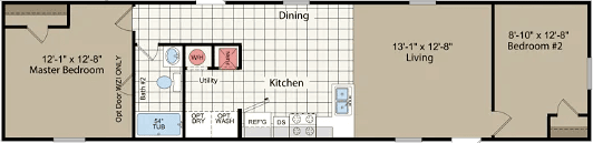 Rm1456 floor plan home features