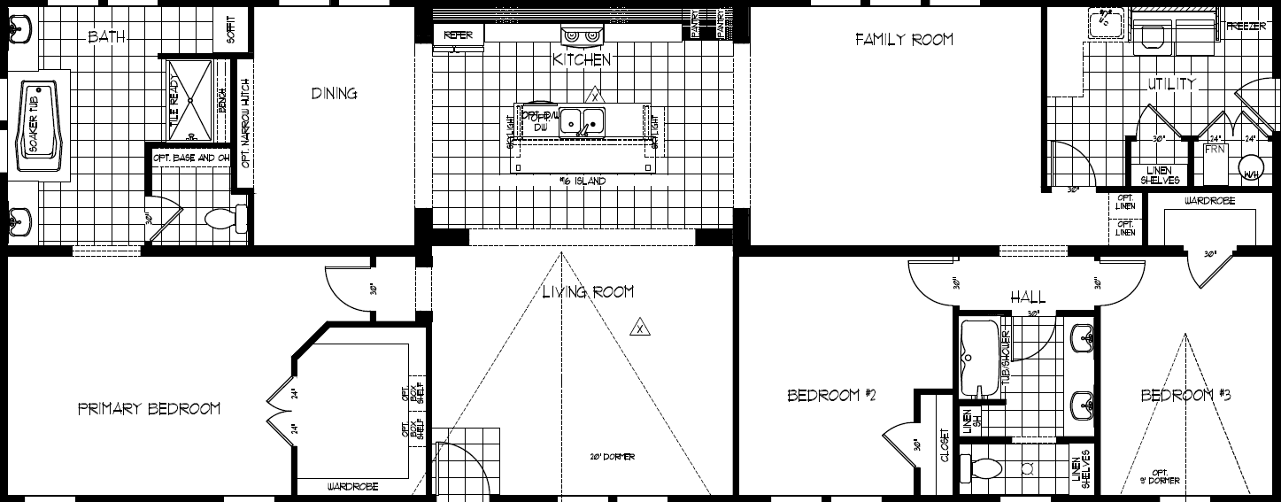 Rc3076a floor plan home features