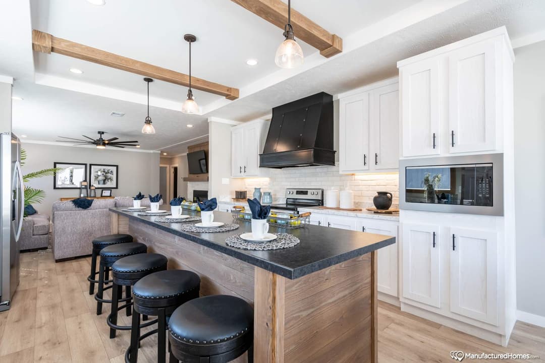 The shades creek kitchen home features