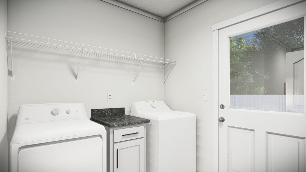 The parker interior home features