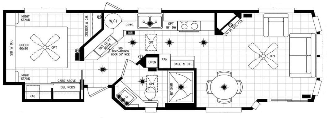 Malibu-120ma11351e hero and floor plan home features