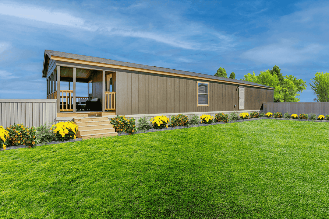 Porch homes 18×64-22a hero, elevation, and exterior home features