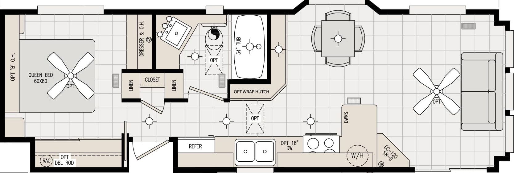 Sedona sn11351d floor plan and hero home features
