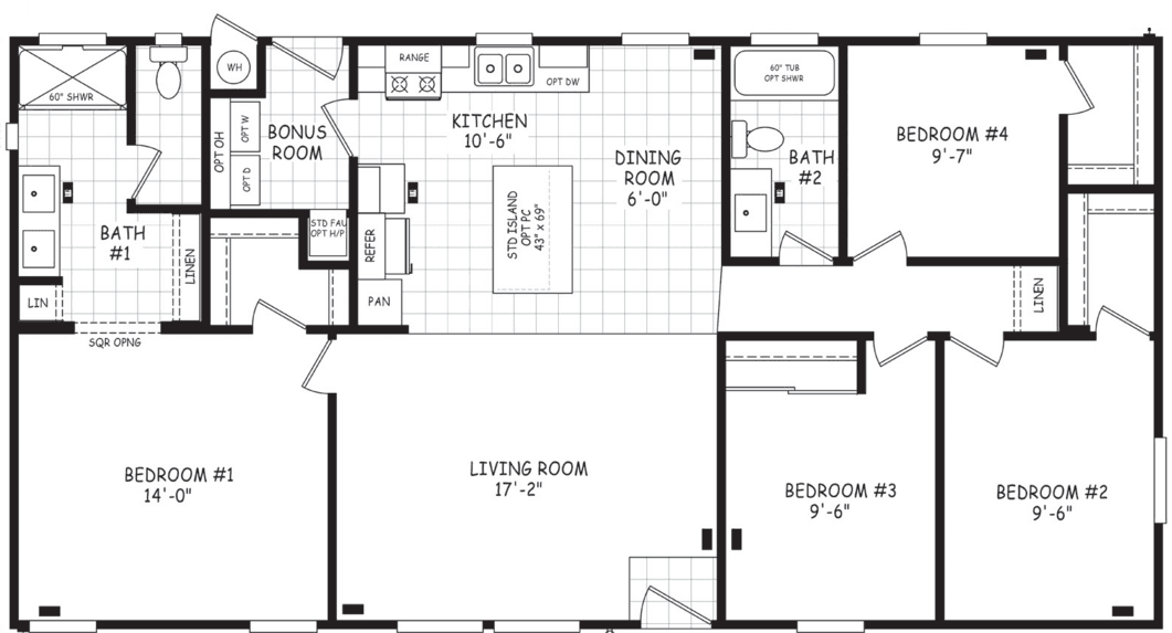 Edge 28524b floor plan home features