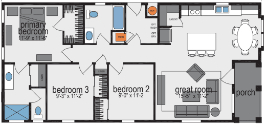 Victory-m101a floor plan and hero home features