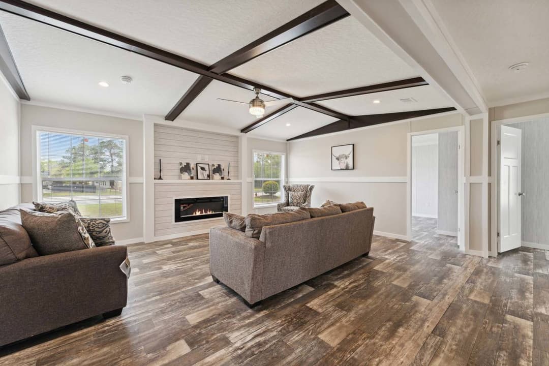 The aaron interior home features