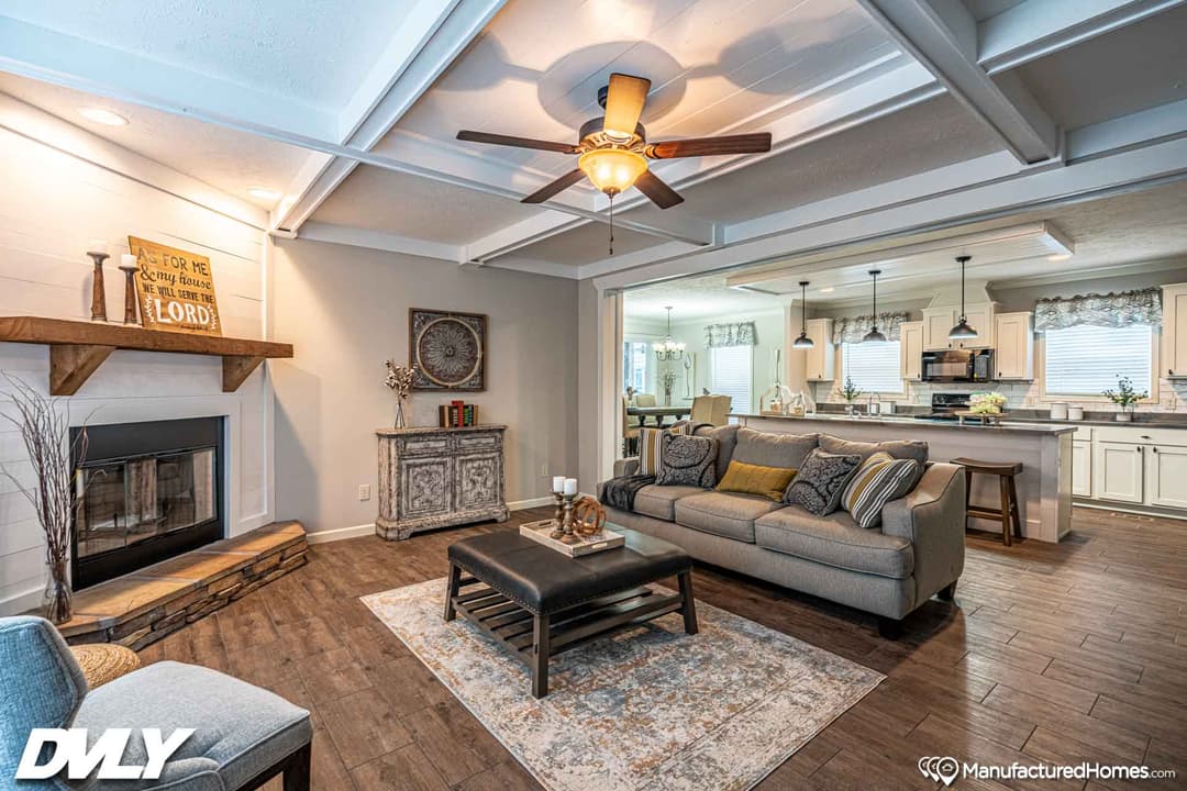 Orchard house interior home features