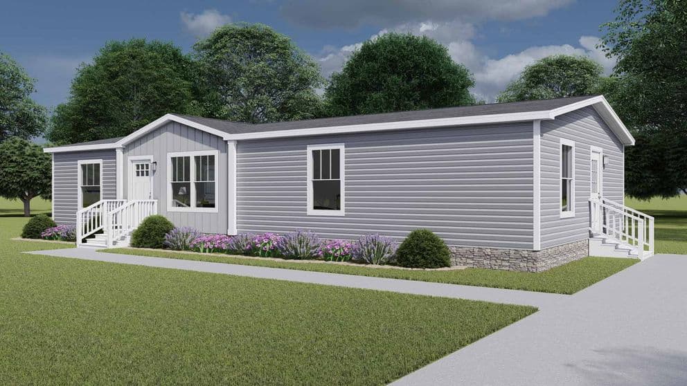 Let it be elevation and exterior home features