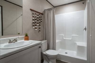 Crest community bathroom home features