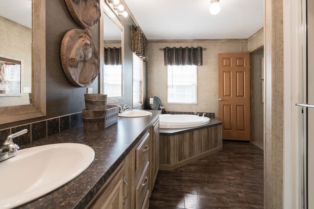Md-26 rawhide bathroom home features