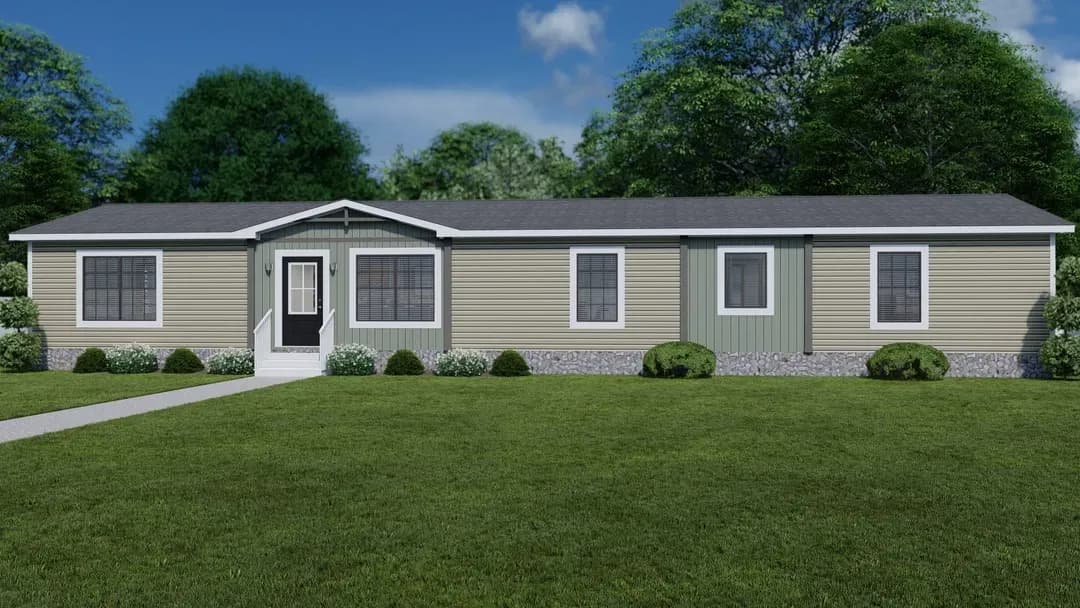 The tinsley hero, elevation, and exterior home features