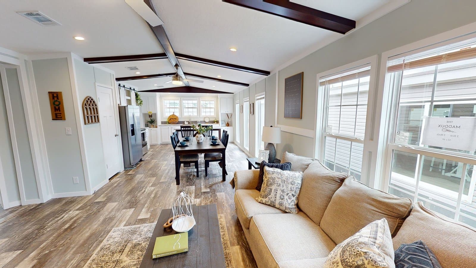The maddox interior home features