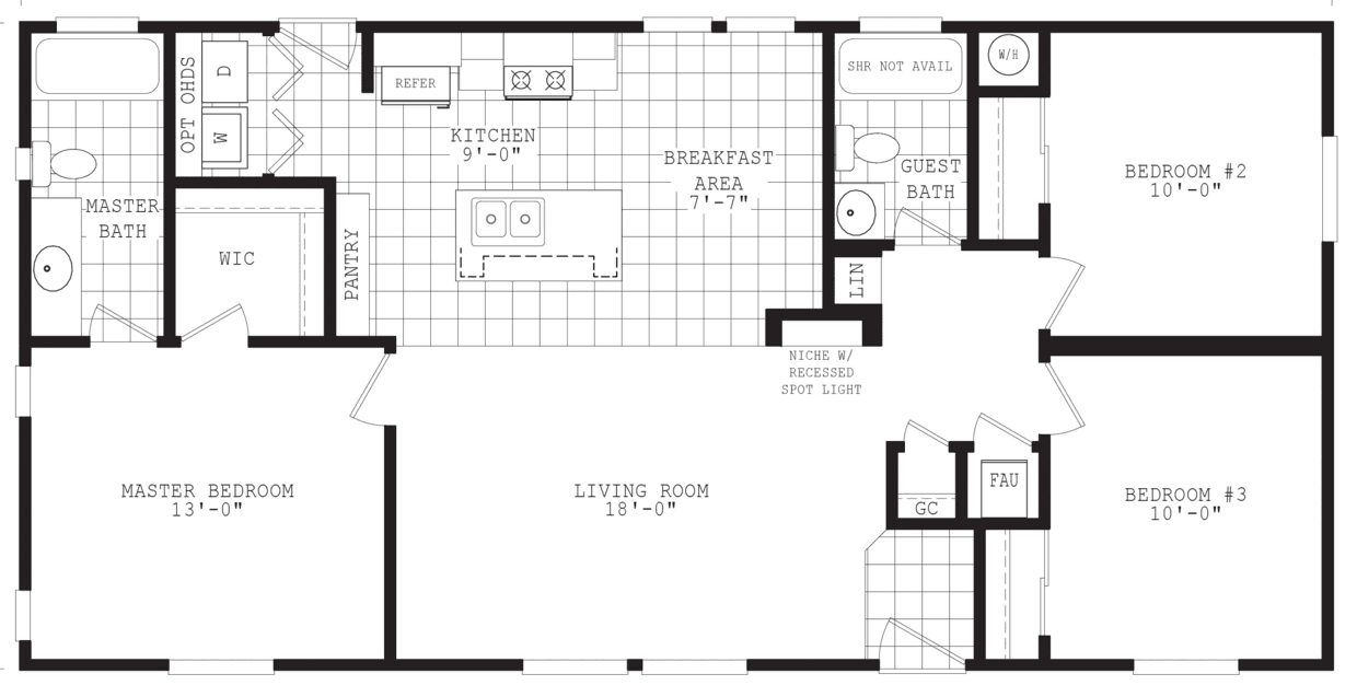 Sierra value 24483b floor plan home features