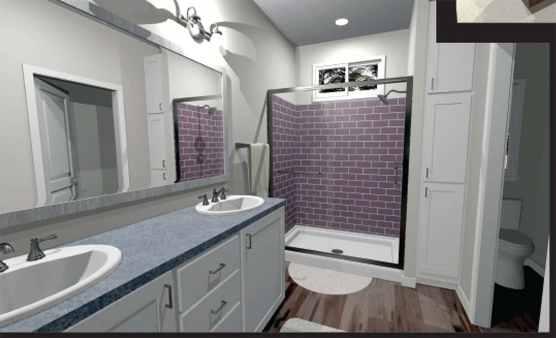 Coronado 24563e bathroom home features