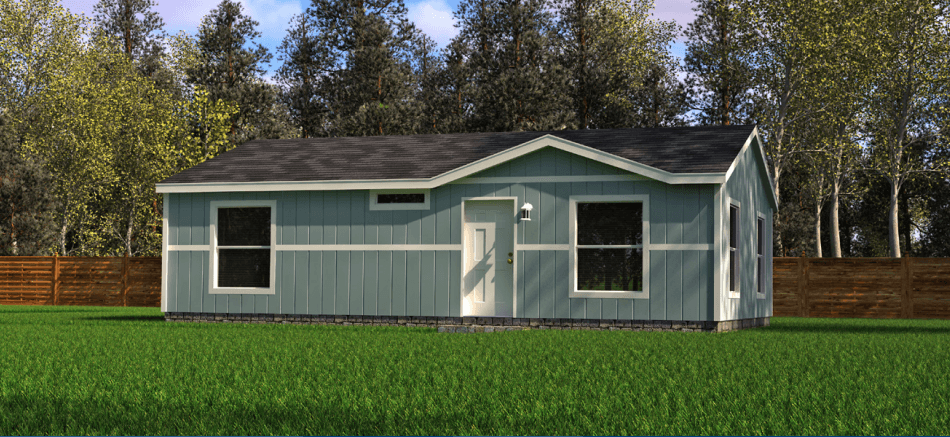 Juniper 24342r exterior and elevation home features