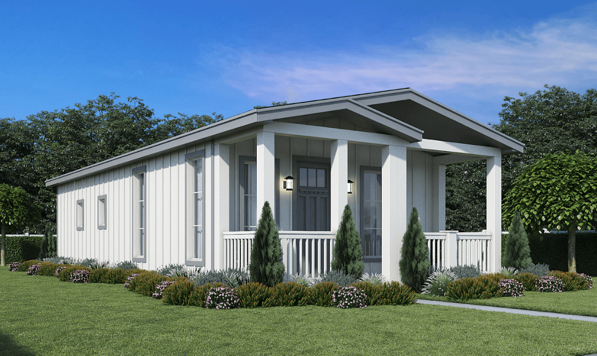 The healdsburg hero, elevation, and exterior home features