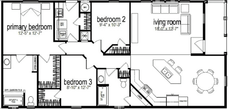 Community fremont 6233 floor plan home features