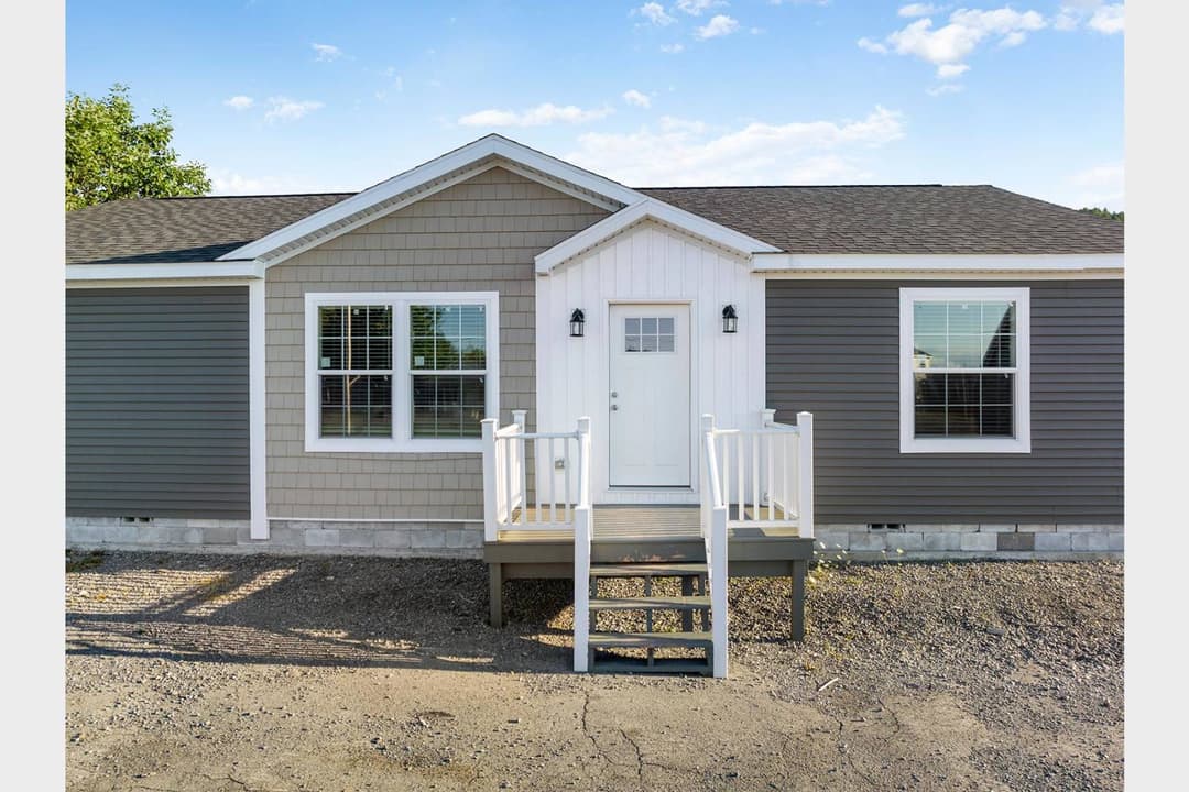 East point - attain elevation and exterior home features