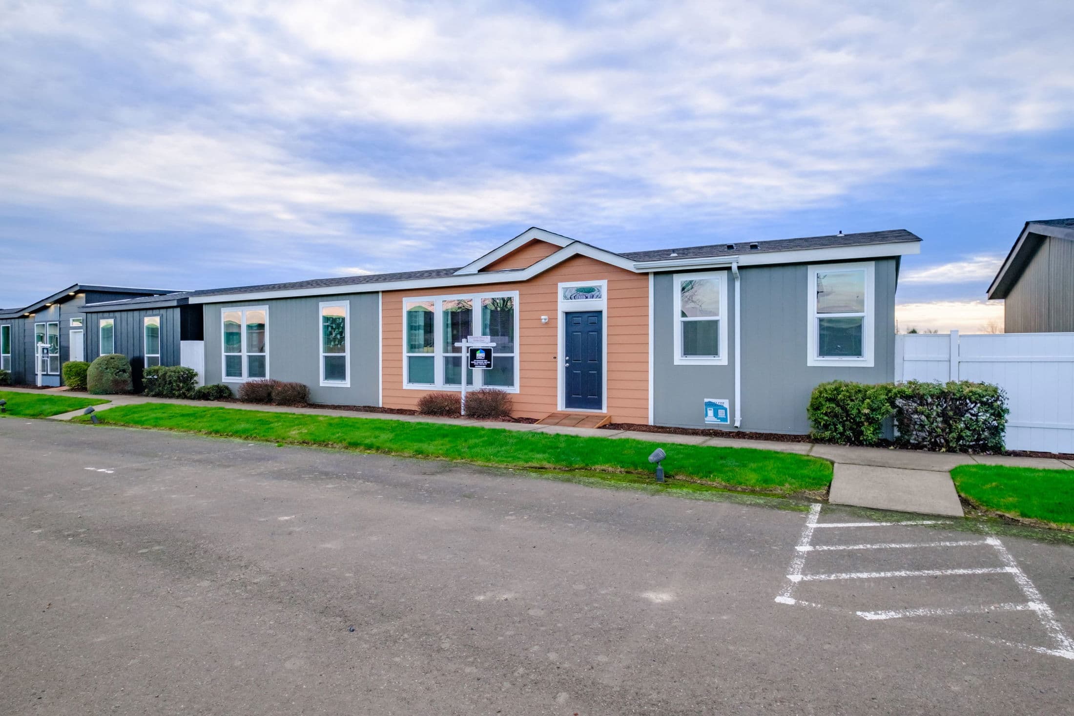 Diamond peak elevation and exterior home features