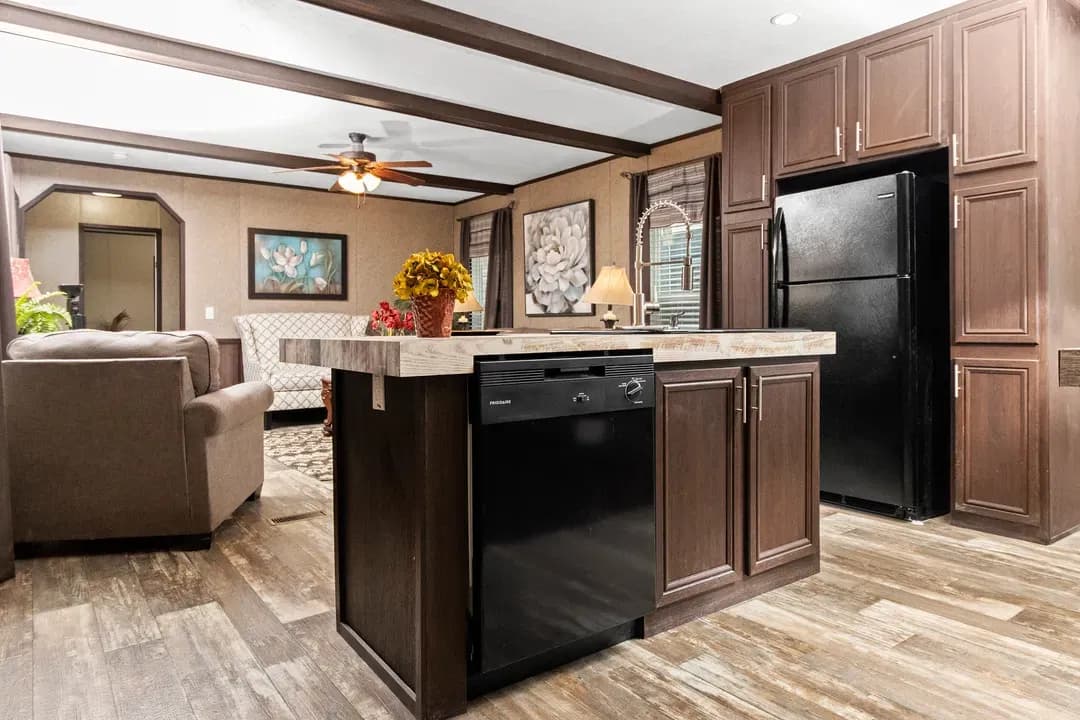 The parkside kitchen home features