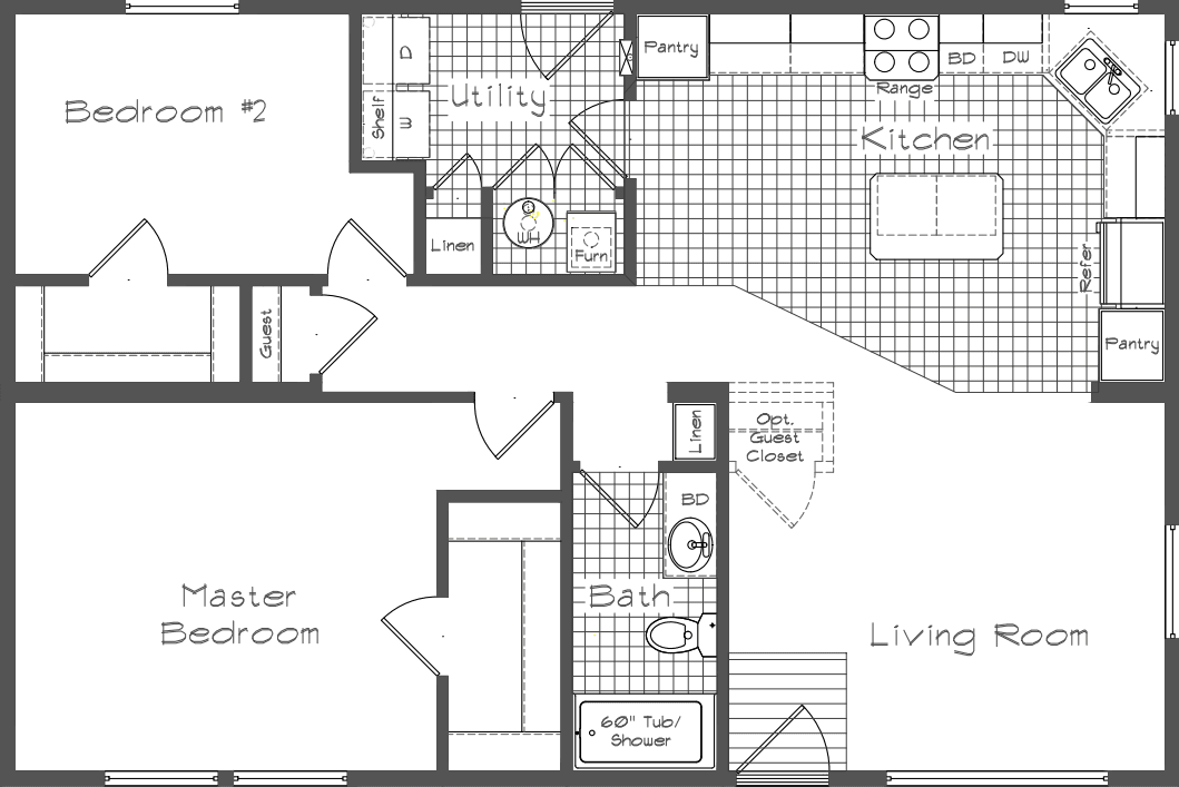 Cedar canyon 2092 floor plan home features