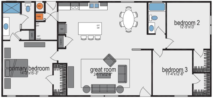 Skyliner-h200c1 floor plan and hero home features