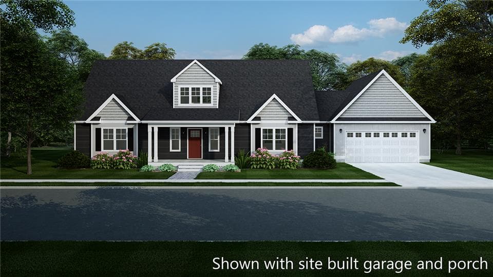 Shelton creek | 3 bedroom hero, elevation, and exterior home features