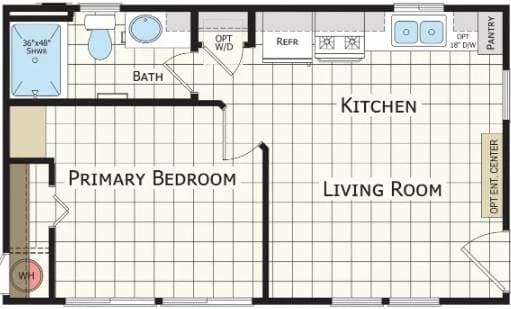 Sonoran 522ab floor plan home features